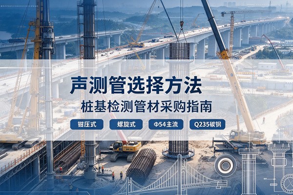 高昌声测管选型标准